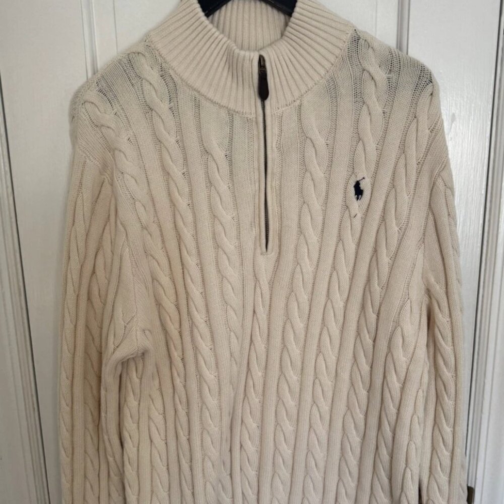 Polo Ralph Lauren Cable Knit Sweater Size L